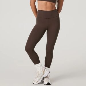 Vuori All The Feels Dark Brown Leggings